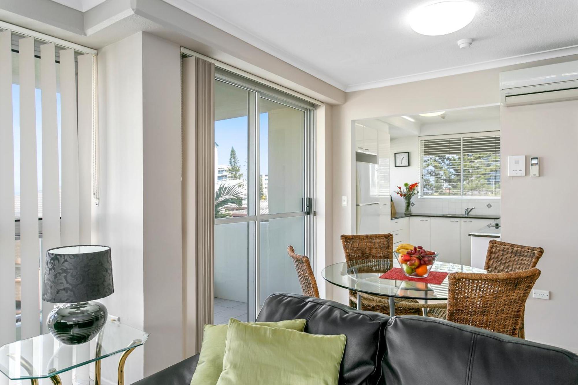 Surfers Beachside Holiday Apartments Gold Coast Rom bilde