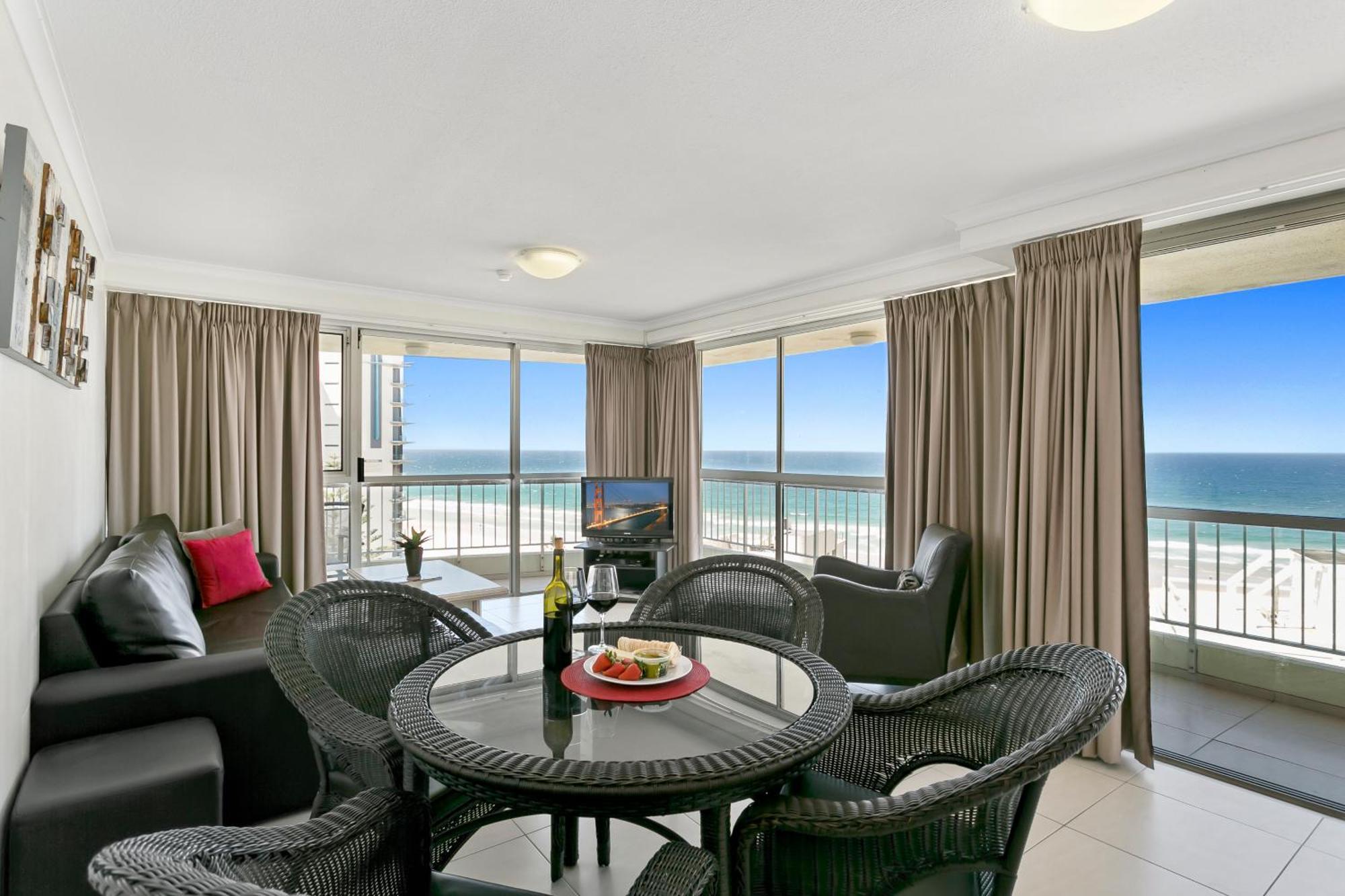 Surfers Beachside Holiday Apartments Gold Coast Rom bilde