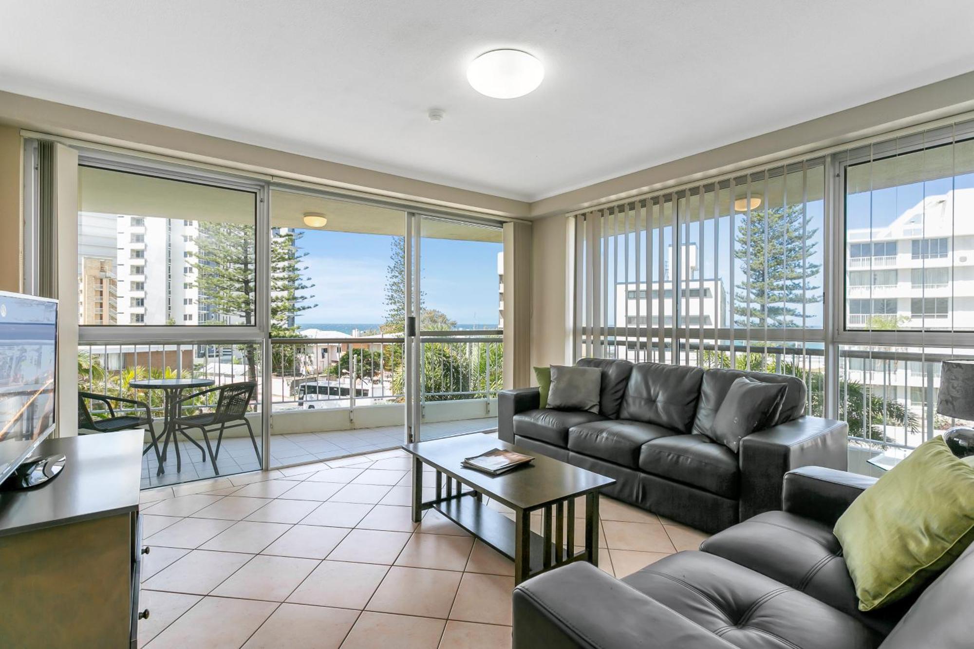 Surfers Beachside Holiday Apartments Gold Coast Rom bilde