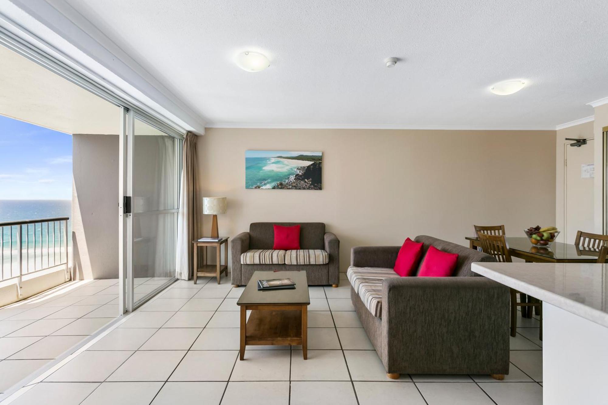 Surfers Beachside Holiday Apartments Gold Coast Rom bilde