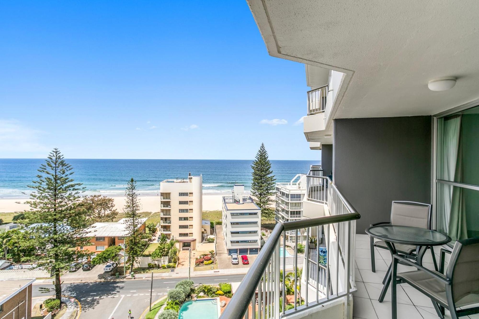 Surfers Beachside Holiday Apartments Gold Coast Rom bilde