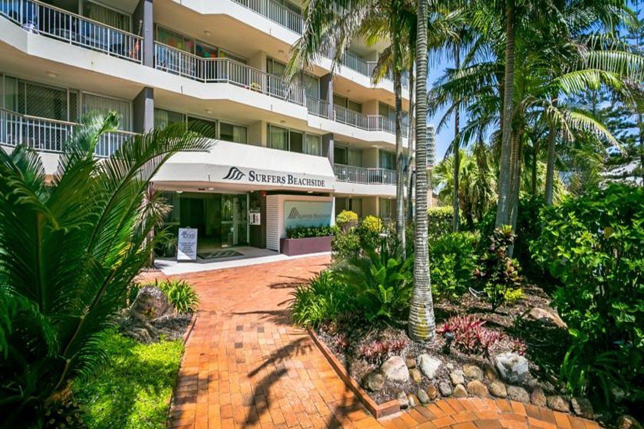 Surfers Beachside Holiday Apartments Gold Coast Eksteriør bilde