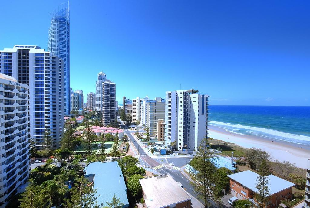 Surfers Beachside Holiday Apartments Gold Coast Eksteriør bilde